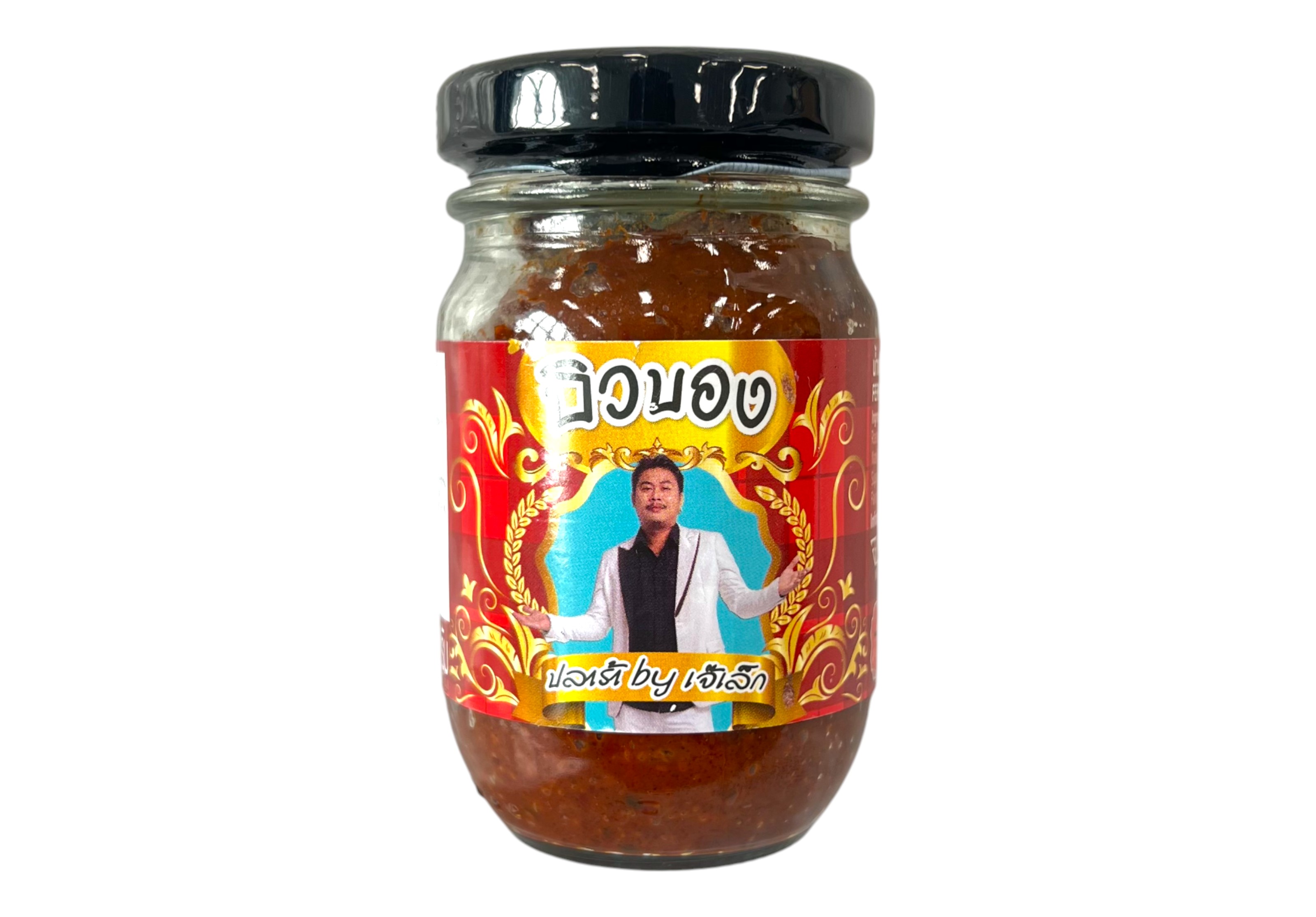 น้ำพริกปลาร้าบอง ตรา เจ๊เล็ก 100กรัม.
